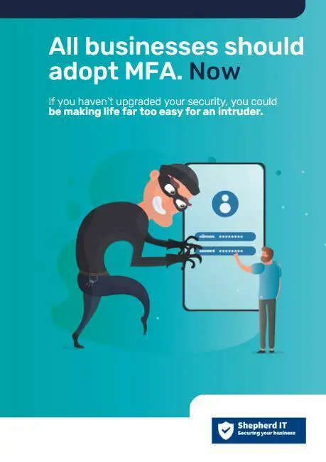 All businesses should adopt MFA NOW