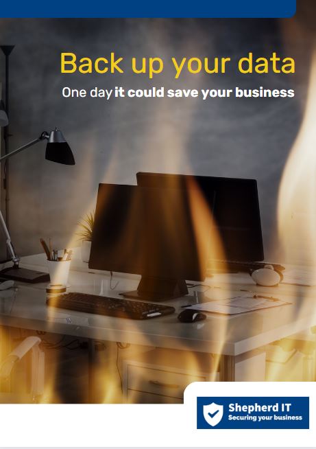 Back Up Your Data ebook Cover